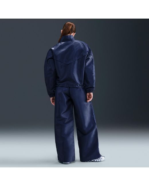 Nike Blue Sportswear Windrunner Shine Pants