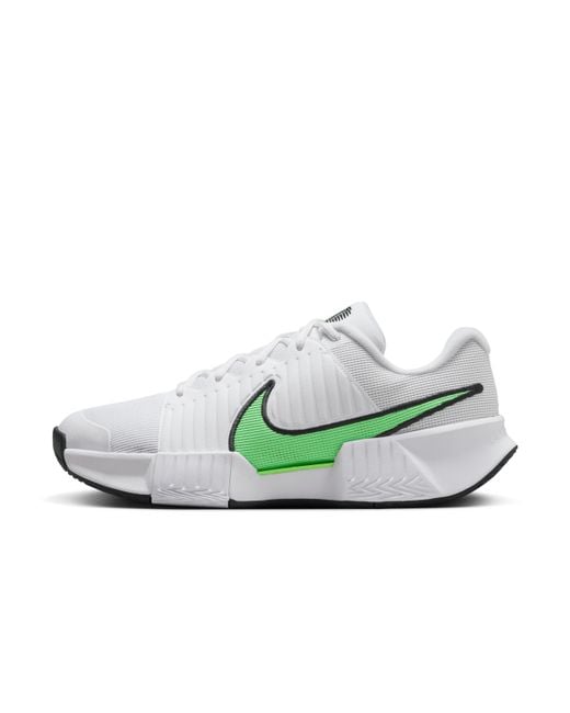 Nike Green Gp Challenge Pro Hard Court Tennis Shoes for men