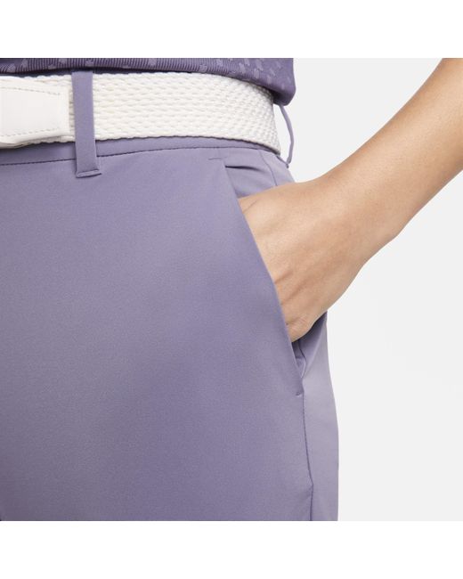 Nike Purple Dri-fit Tour Golf Trousers Polyester