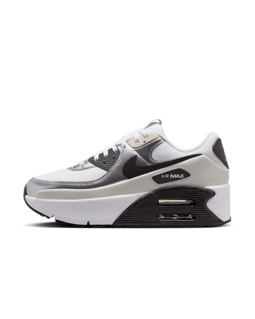 Nike White Air Max 90 Lv8 Shoes