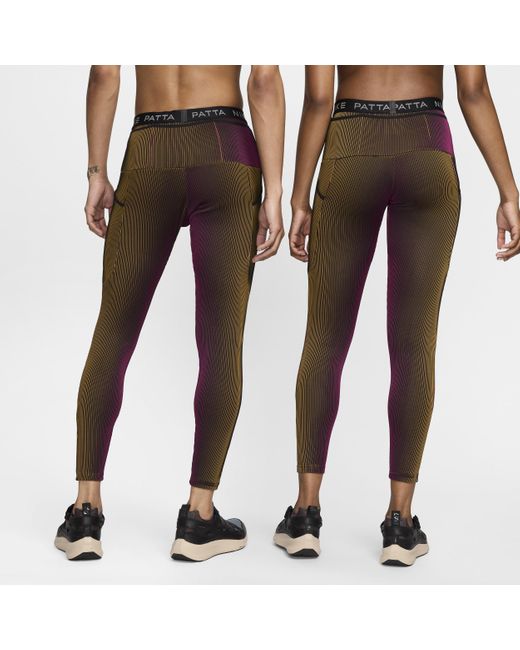 Nike Pink X Patta Running Team leggings Polyester for men