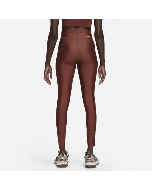 Nike Acg Dri-fit Adv new Sands Mid-rise Leggings in Red