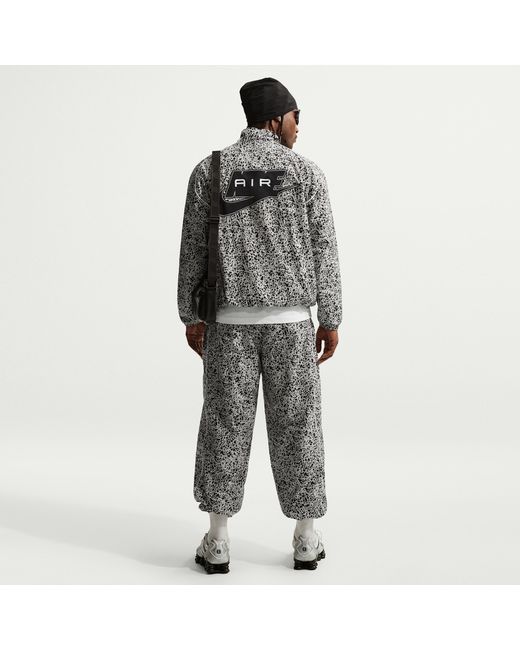 Nike Gray Air Woven Pants for men