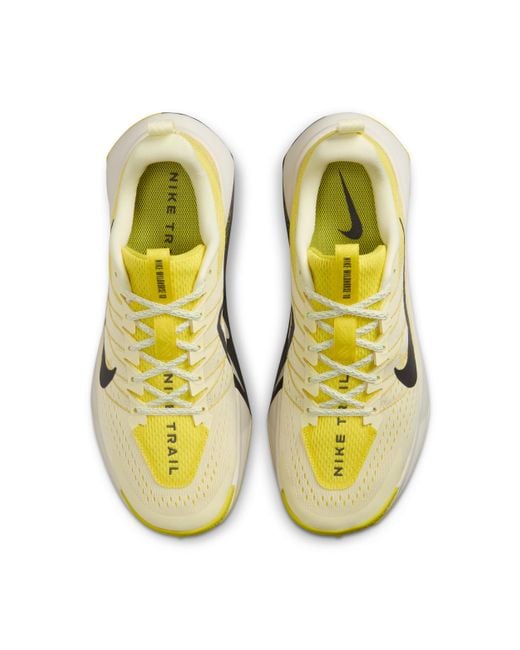 Nike Yellow Wildhorse 10 Trail Running Shoes for men