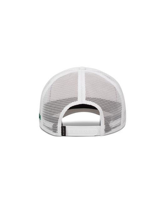 Nike White Rise Structured Trucker Cap