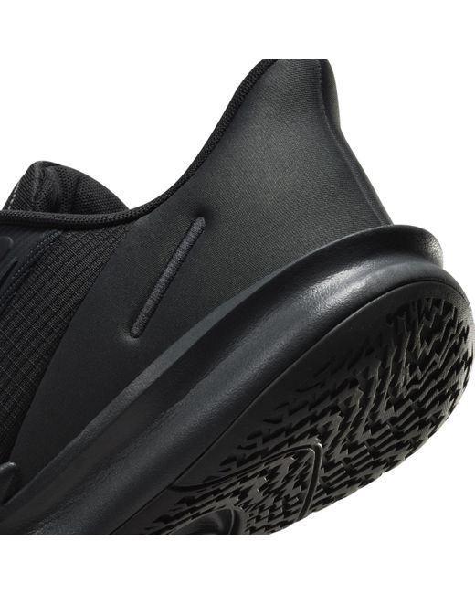 Nike Black Precision 7 Easyon Basketball Shoes for men