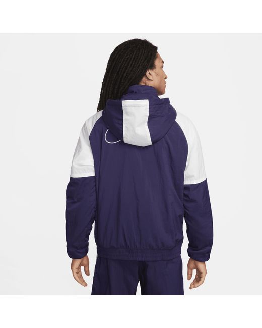 Nike Woven Basketball Jacket in Blue for Men | Lyst UK