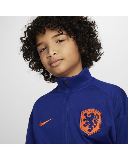 Tuta da calcio in maglia dri-fit olanda strike di Nike in Blue