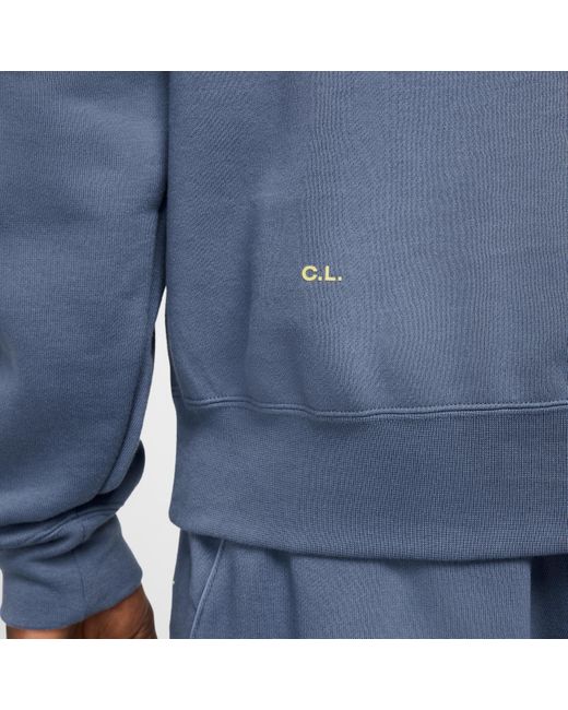 Nike Blue Nocta Nocta Fleece Cs Hoodie for men