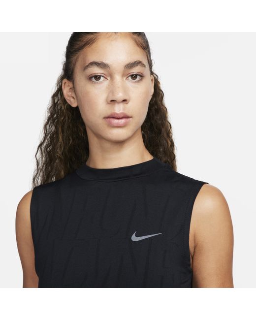 Nike Black Running Division Tank Top Polyester