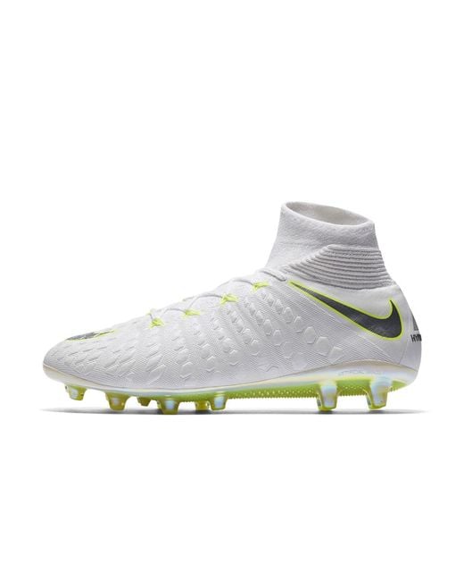 Nike Hypervenom Phantom Iii Elite Df Fg Footbal Shoes in White for Men |  Lyst