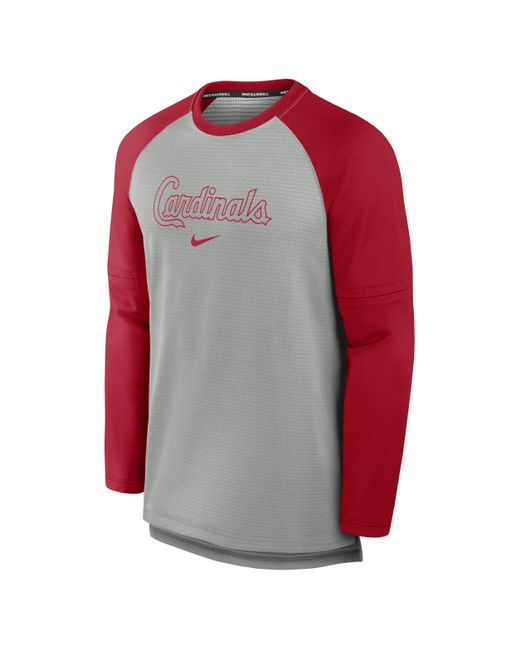 Nike Red St. Louis Cardinals Authentic Collection Game Time Breathe Mlb Long-sleeve T-shirt for men