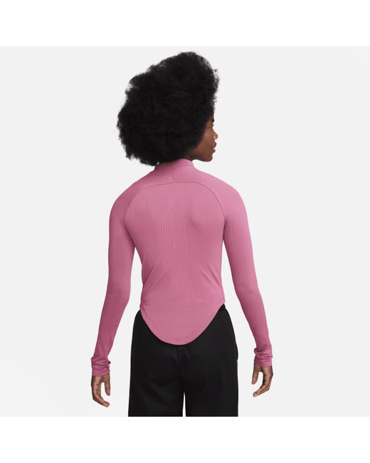 Capo midlayer con zip a metà lunghezza dri-fit adv running division di Nike in Pink