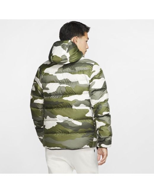 men's nike sportswear printed parka