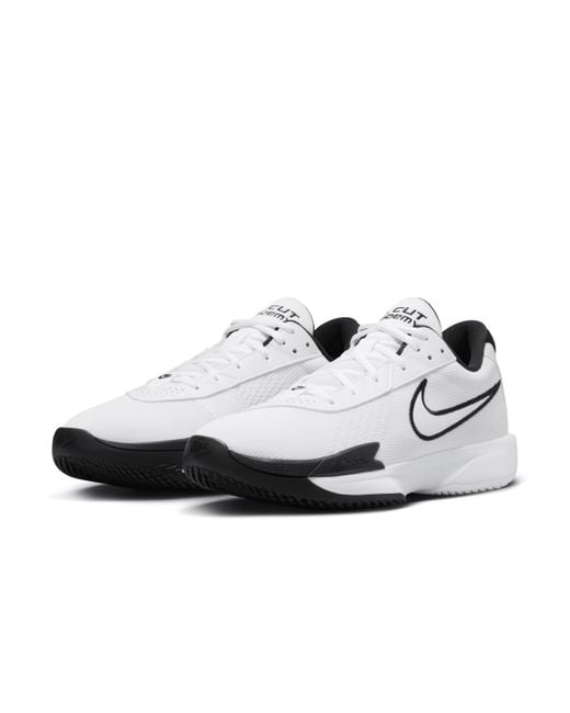 Nike White G.t. Cut Academy Basketball Shoes for men