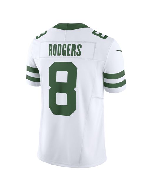 Nike Blue Aaron Rodgers New York Jets Dri-fit Nfl Limited Football Jersey for men