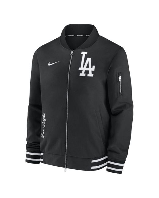 Nike Los Angeles Dodgers Authentic Collection Mlb Full-zip