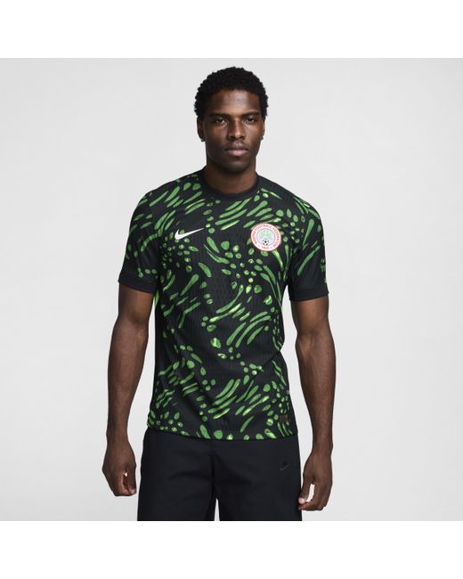 Maglia da calcio authentic dri-fit adv nigeria 2024 match da uomo di Nike in Green da Uomo