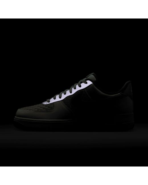 Nike Blue Air Force 1 Retro Shoes for men
