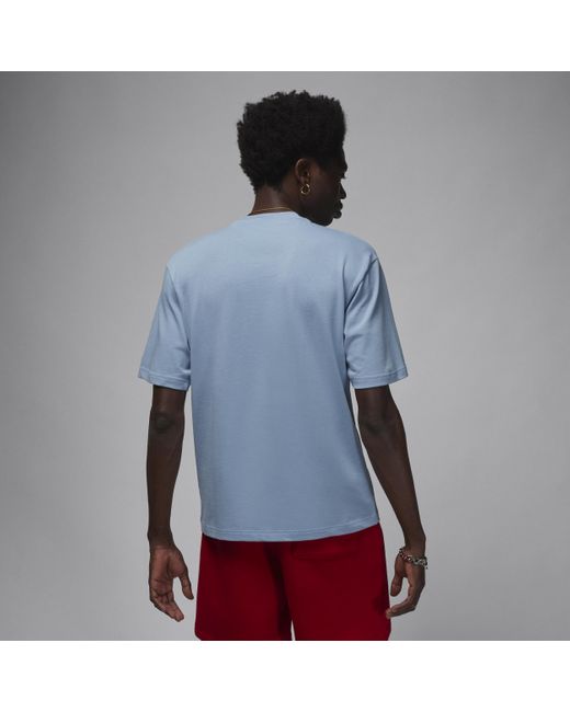 Nike Blue Jordan Brand T-shirt Cotton for men