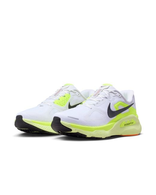 Nike Green Structure Plus Road Running Shoes for men