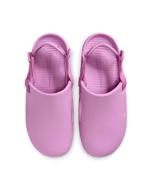 Nike Pink Calm Mules