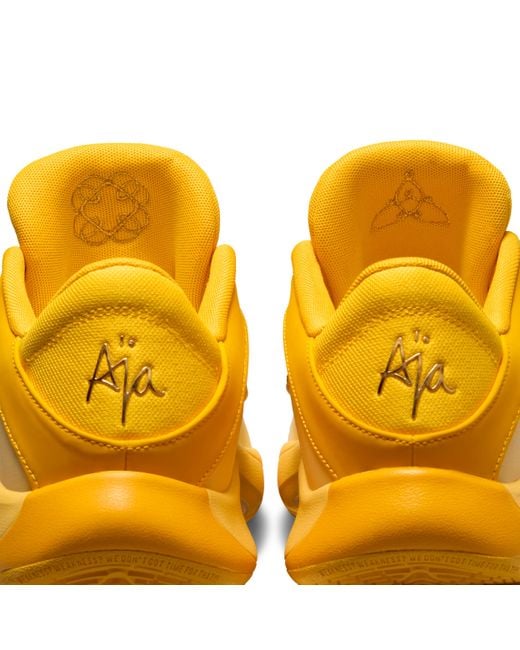 Nike Yellow A'One "Sunshine" A'Ja Wilson Basketball Shoes