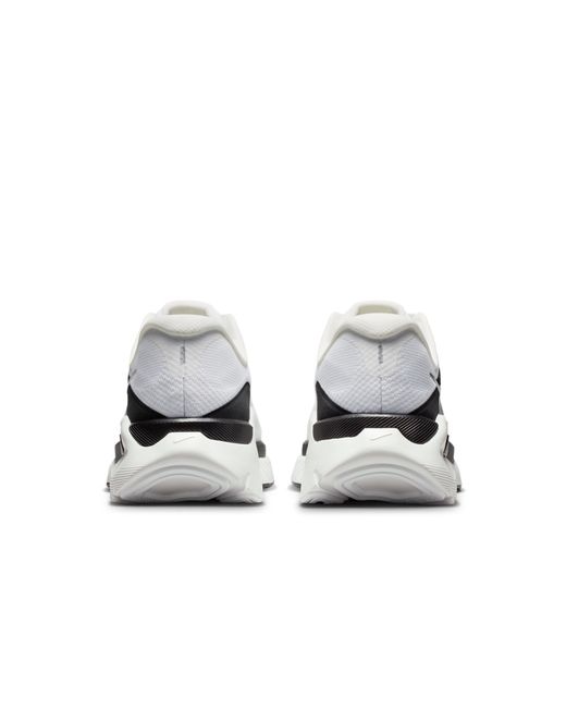 Nike White Structure Plus Road Running Shoes for men
