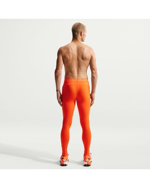 Nike Red Acg "Wildsee" Dri-Fit Base Layer Tights for men