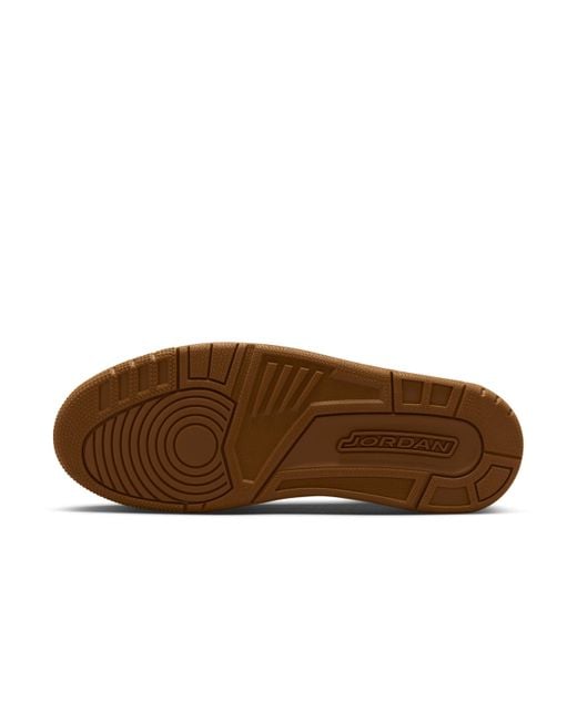 Nike Blue Air Jordan Legacy 312 Low Shoes Leather for men