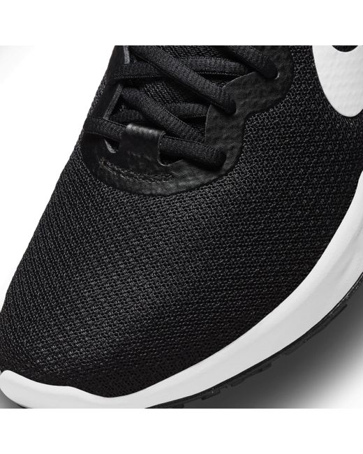 Nike Black Revolution 6 Next Nature Road Running Shoes
