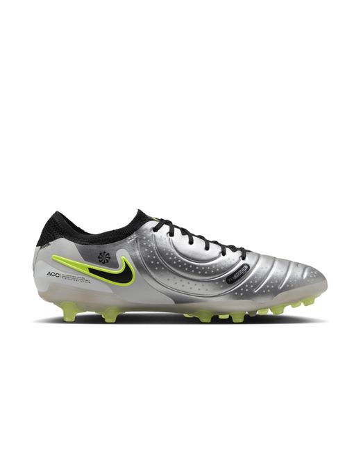 Nike Green Tiempo Legend 10 Elite Artificial-Grass Football Boot for men