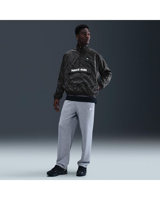 Nike Black Air Half-Zip Jacket for men