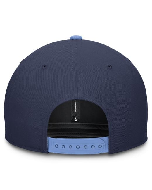 Nike Blue Chicago Cubs City Connect Pro Dri-fit Mlb Adjustable Hat for men