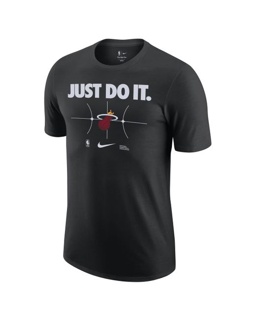 T-shirt chicago bulls essential nba di Nike in Black da Uomo