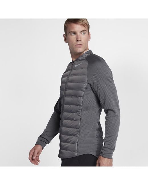 Nike Aeroloft Hyperadapt Men's Golf Jacket in Gray for Men | Lyst