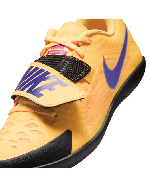 Nike Yellow Zoom Rival Sd 2 Track & Field Throwing Shoes for men