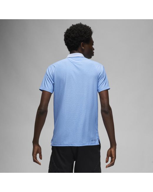 Light blue dri fit polo cheap