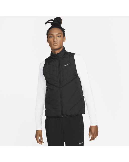 nike therma fit adv repel men's down fill running vest