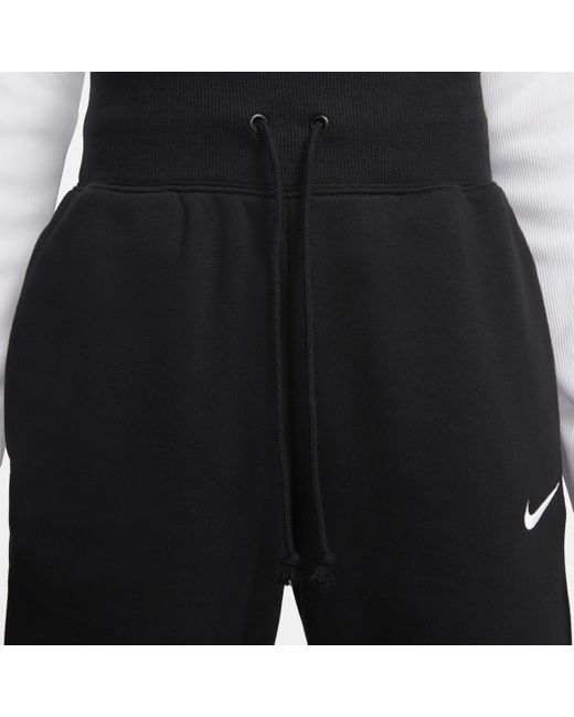 Nike Sportswear Phoenix Fleece High-waisted Wide-leg Sweatpants in ...