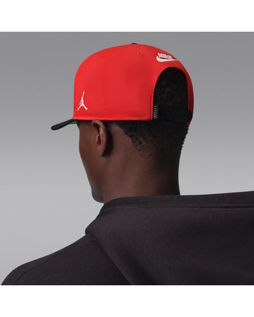 Nike Black Essentials Pro Structured Flat Bill Hat