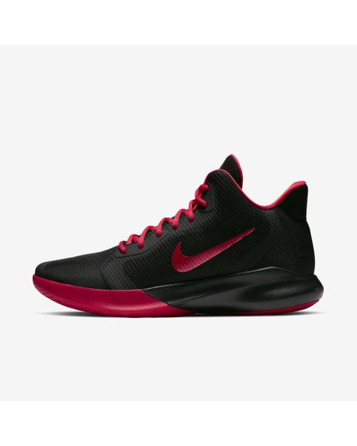 Nike Precision Iii Basketball Shoe (black) - Clearance Sale in Red for Men  | Lyst