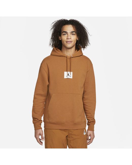 nike essential brown hoodie