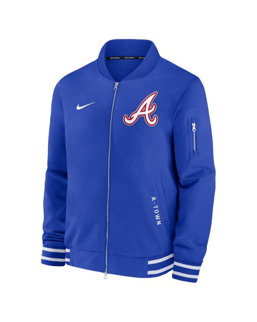 Nike Atlanta Braves Authentic Collection City Connect Mlb Full-Zip ...