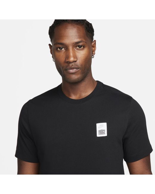 T-shirt da basket di Nike in Black da Uomo
