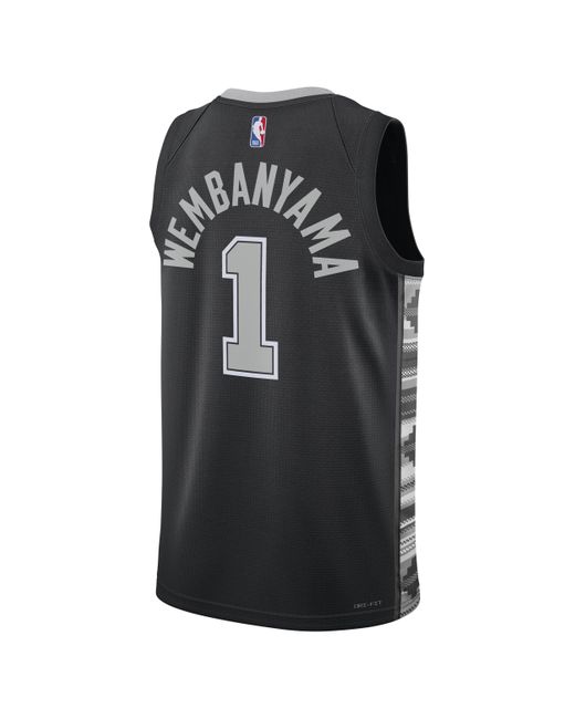 Nike Black San Antonio Spurs Statement Edition Dri-fit Nba Swingman Jersey for men