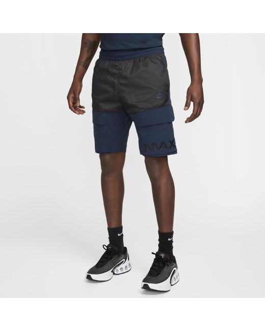 Nike Blue Air Max 'Woven Cargo Shorts for men