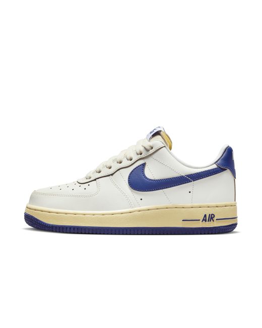 Nike Blue Air Force 1 '07 Shoes Leather