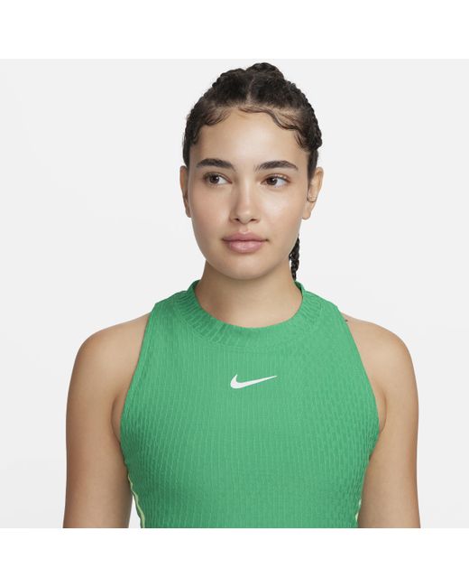 Nike Court Slam Dri-fit Tennis Dress in Green | Lyst