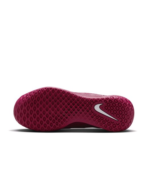 Nike Court Air Zoom Nxt Hard Court Tennis Shoes in Red | Lyst